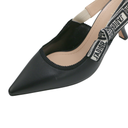 Christian Dior J'Adior Slingback Pump Black In Size 38