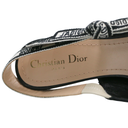 Christian Dior J'Adior Slingback Pump Black In Size 38