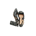 Christian Dior Idylle ballet heels in blue Iconic Toile de Jouy print Size 39 1/2