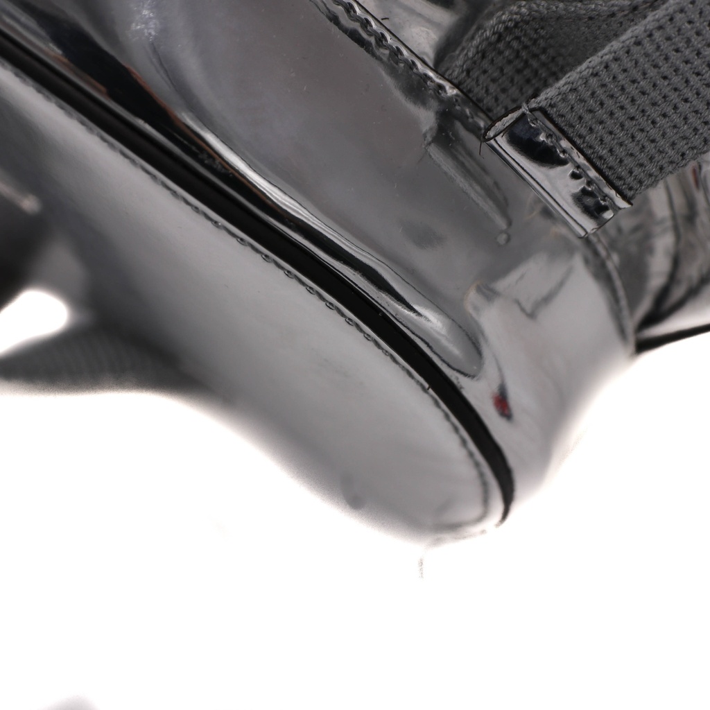 Gucci Small GG Patent Leather Silver Backpack 812427