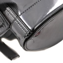 Gucci Small GG Patent Leather Silver Backpack 812427