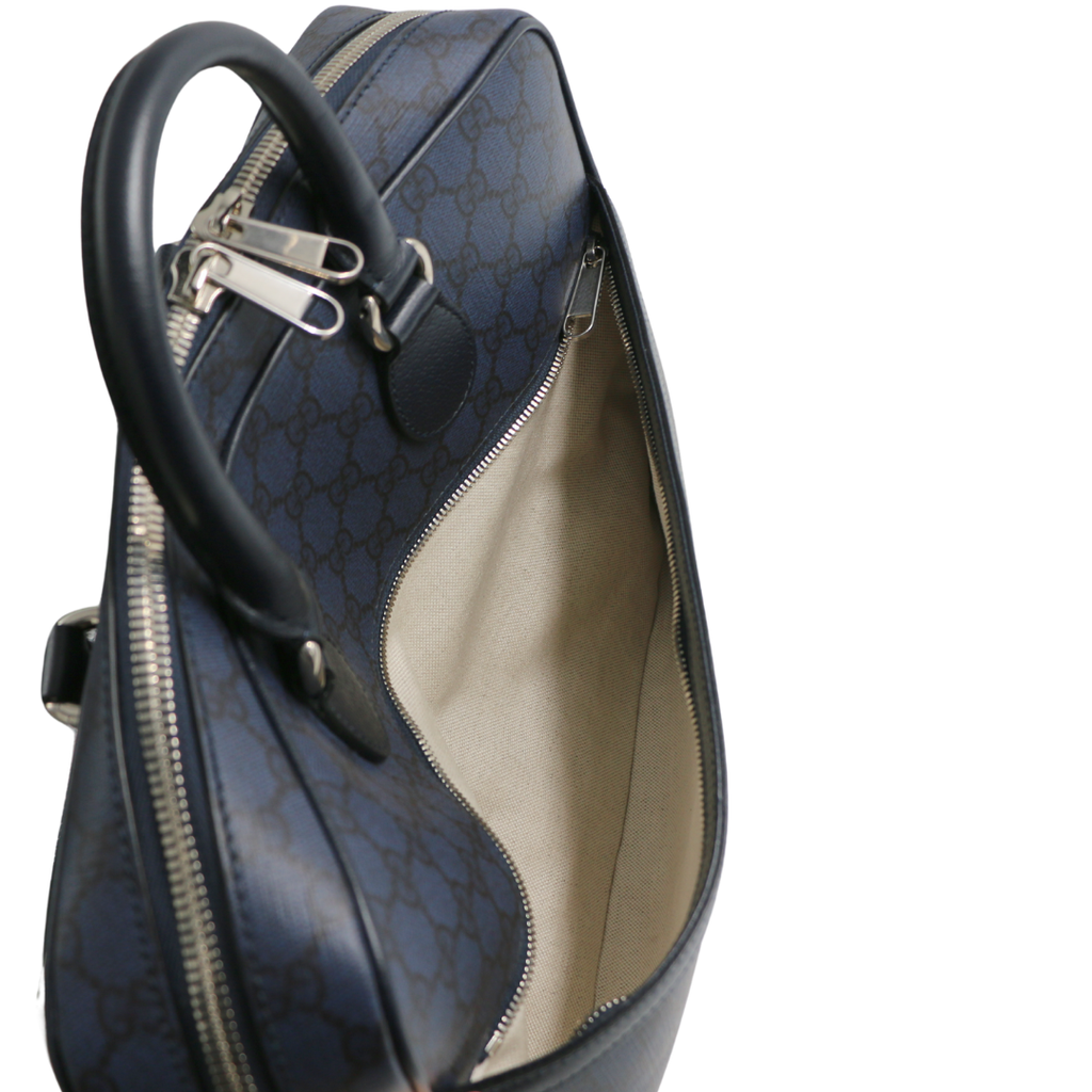 Gucci Blue Ophidia Medium Briefcase 792116