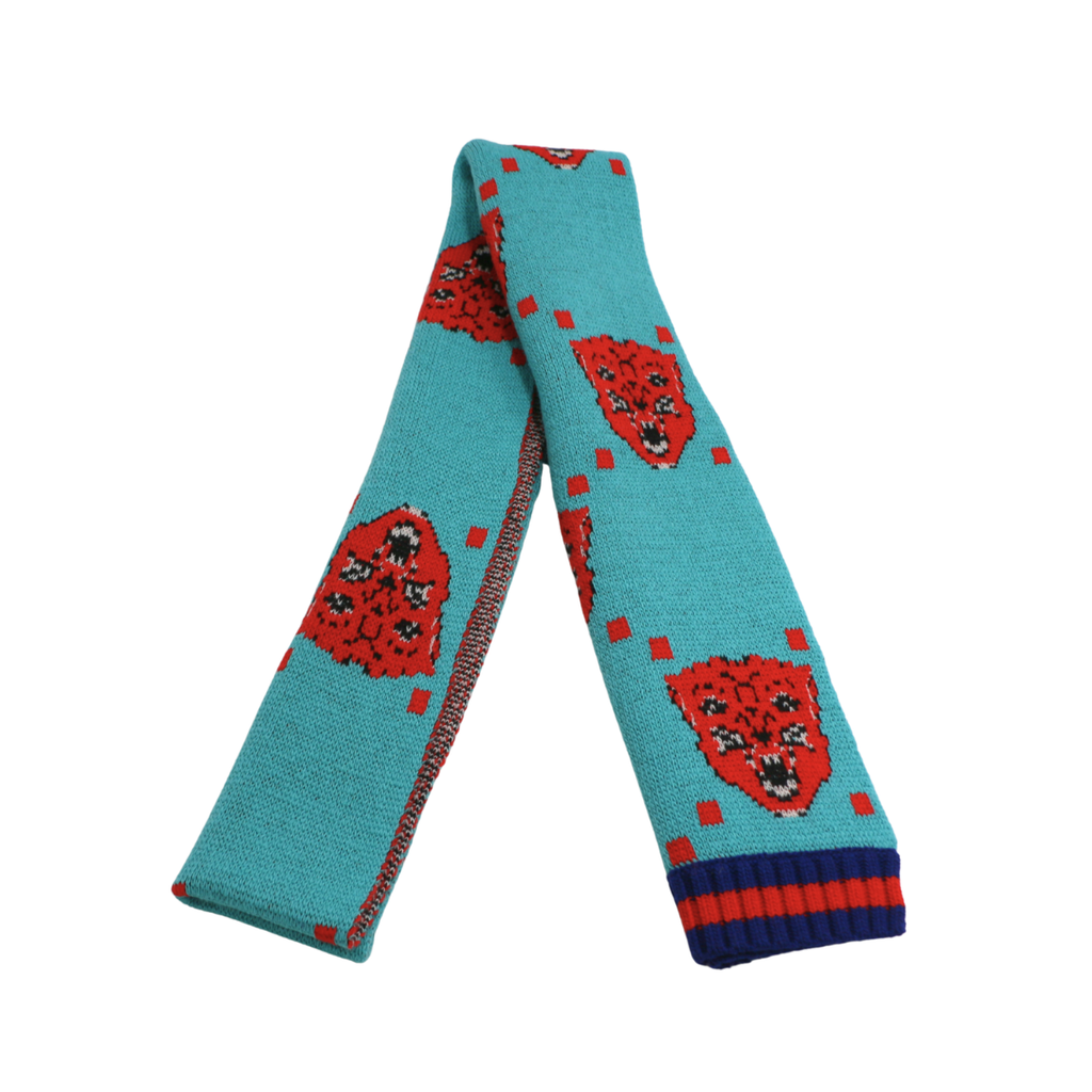 Gucci Multicolor Scarf 495842 In Size 20X200