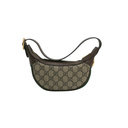 Gucci Ophidia Mini Beige And Ebony GG Supreme Canvas 658551
