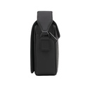 Gucci Gray GG Rubber Effect Leather Messenger 775097