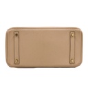 Hermes Birkin 30 Togo Leather Windbreaker Gray Gold Hardware Year 2016