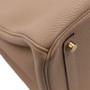 Hermes Birkin 30 Togo Leather Windbreaker Gray Gold Hardware Year 2016