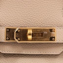 Hermes Birkin 30 Togo Leather Windbreaker Gray Gold Hardware Year 2016