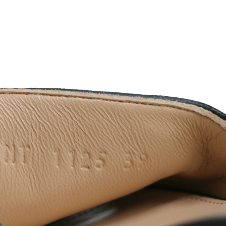 Christian Dior Lady Dior Heels Slide Lamskin Black In Size 39