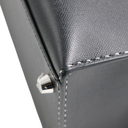 Hermes Kelly Sellier 28 Jet black white stitching Y2019