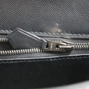 Hermes Kelly Sellier 28 Jet black white stitching Y2019
