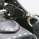 Hermes Kelly Sellier 28 Jet black white stitching Y2019