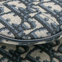 Christian Dior Oblique Mini Saddle Bag Blue