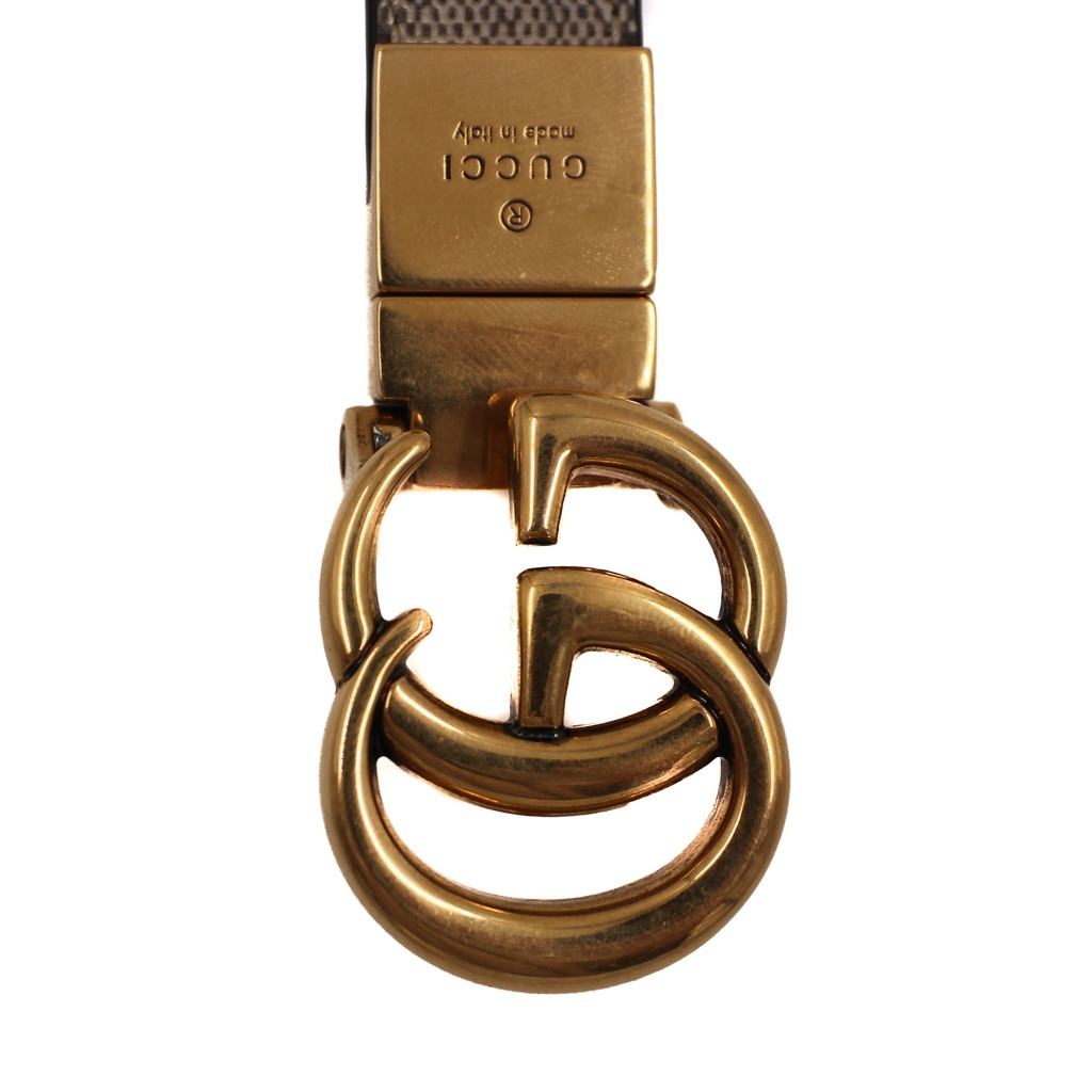 Gucci GG Marmont Reversible Thin Belt 659418 70 28