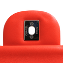 Chanel Classic Double Flap Jumbo Red Patent Leather