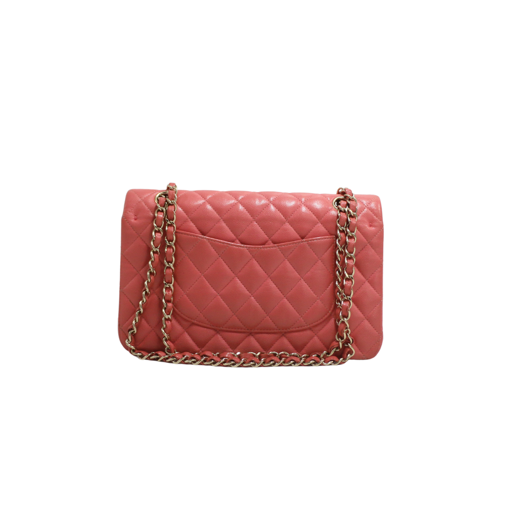Chanel Classic Double Flap Medium Pink Caviar