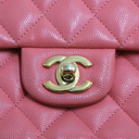 Chanel Classic Double Flap Medium Pink Caviar