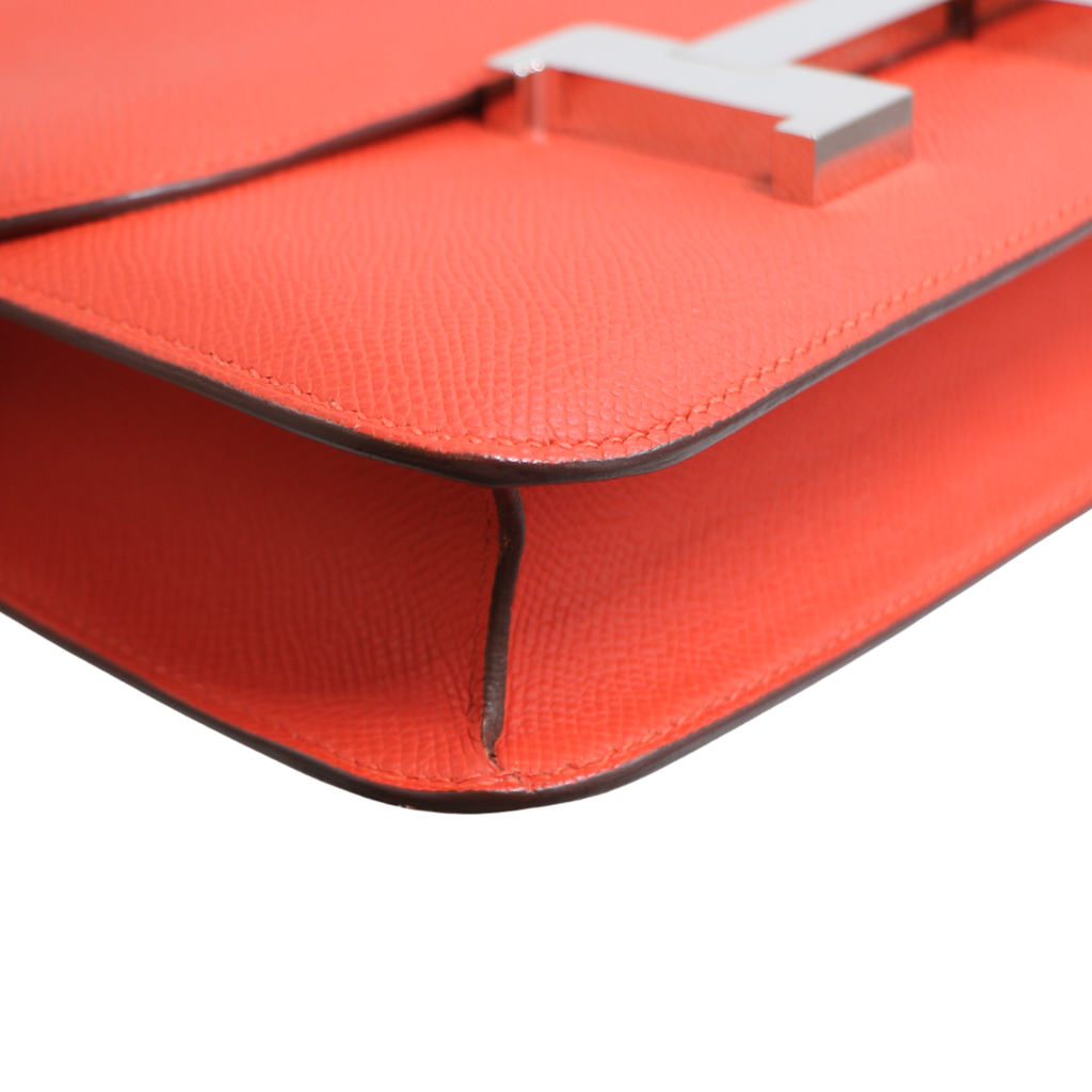 Hermes Constance 23 Epsom Leather Rose Jaipur