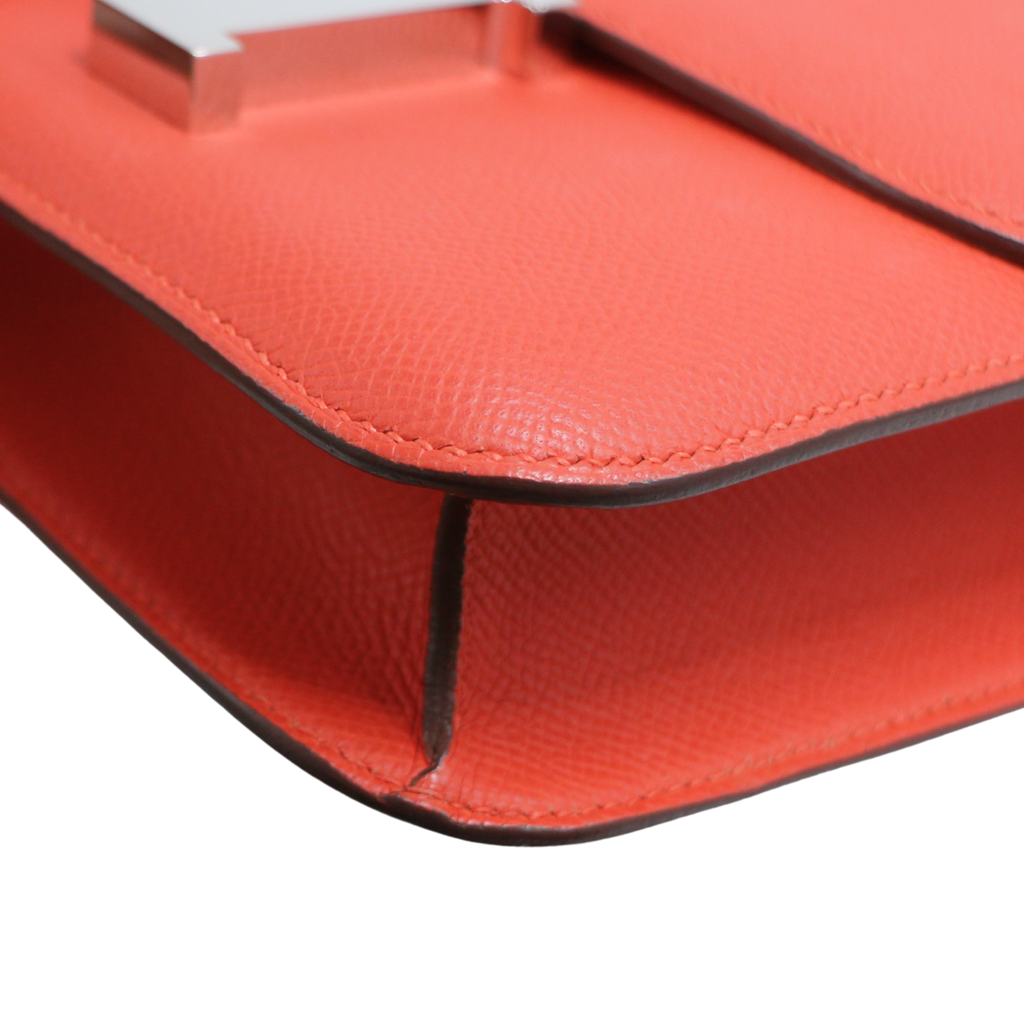 Hermes Constance 23 Epsom Leather Rose Jaipur