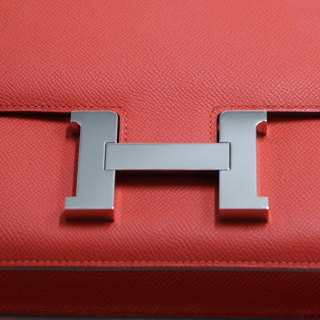 Hermes Constance 23 Epsom Leather Rose Jaipur