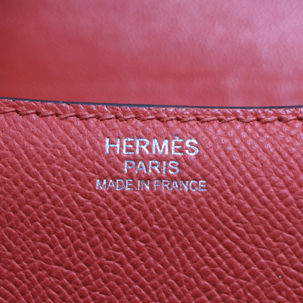 Hermes Constance 23 Epsom Leather Rose Jaipur