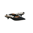 Christian Dior J'Adior Slingback Pump Black Technical Fabric In Size 37