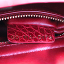 Christian  Dior Alligator Pink Lady Dior Mini Handbag