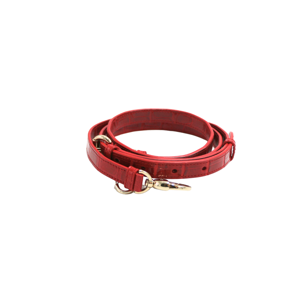 Christian  Dior Alligator Pink Lady Dior Mini Handbag