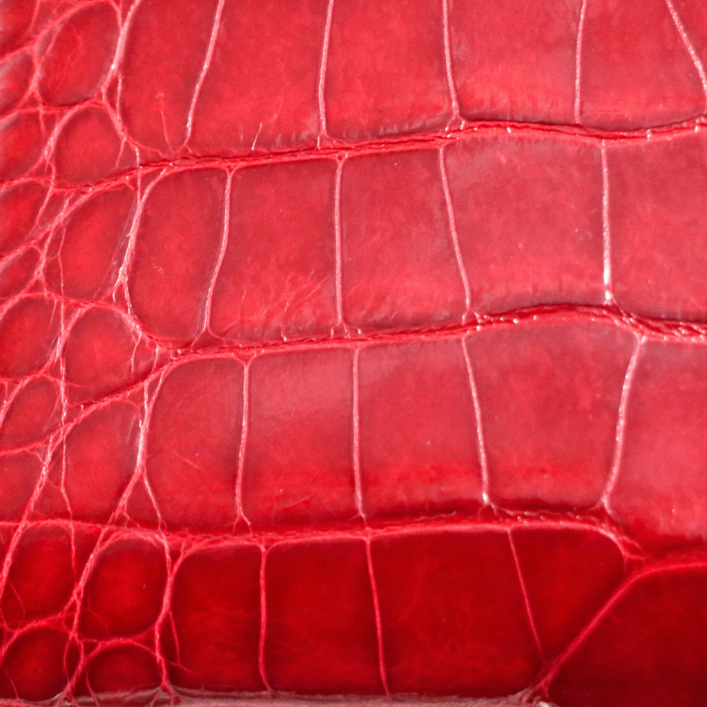 Christian  Dior Alligator Pink Lady Dior Mini Handbag