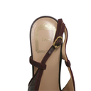 Christian Dior Idylle ballet heels in Lamskin Leather Burgundy Size 37 1/2