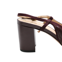 Christian Dior Idylle ballet heels in Lamskin Leather Burgundy Size 37 1/2