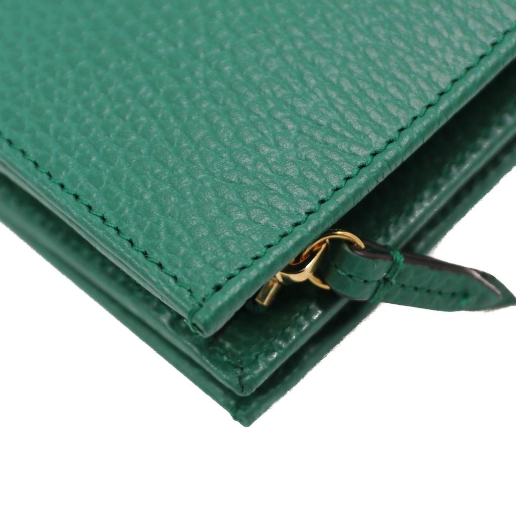 Gucci Bi-Fold Wallet Light Green 772738