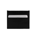 Prada Soft leather enameled metal triangle logo Cardholder