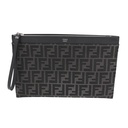 Fendi FF Flat Jacquard Pouch