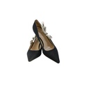 Christian Dior J'Adior Pump Black Technical Fabric Size 38 1/2