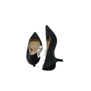 Christian Dior J'Adior Pump Black Technical Fabric Size 38 1/2