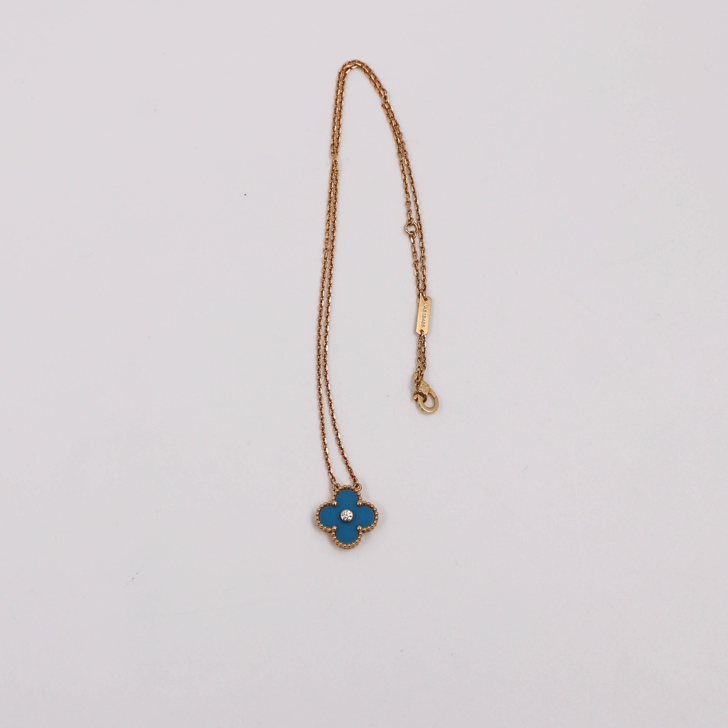 Van Cleef Pendant Necklace 1PD Christmas Limited Edition JA519495 2019