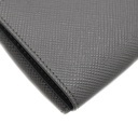Prada-11494 Saffiano Leather Light Gray Wallet 2MO006