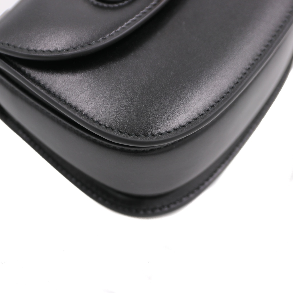 Gucci Mini Bamboo Bag 1947 Black Leather 827738