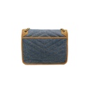 Yves Sint Laurent Niki Shoulder Bag Denim BLue