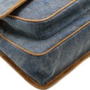 Yves Sint Laurent Niki Shoulder Bag Denim BLue