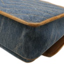 Yves Sint Laurent Niki Shoulder Bag Denim BLue