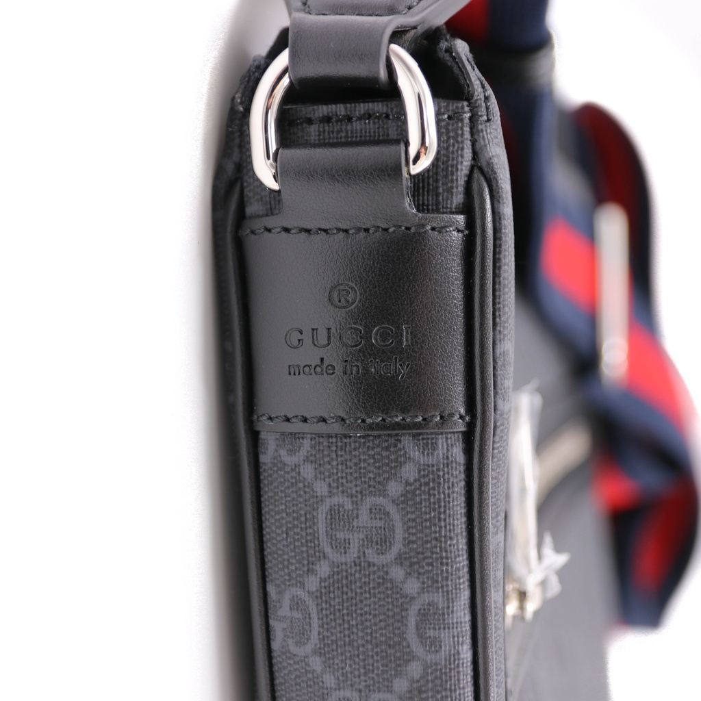 Gucci GG Supreme Black Shoulder Bag 792081