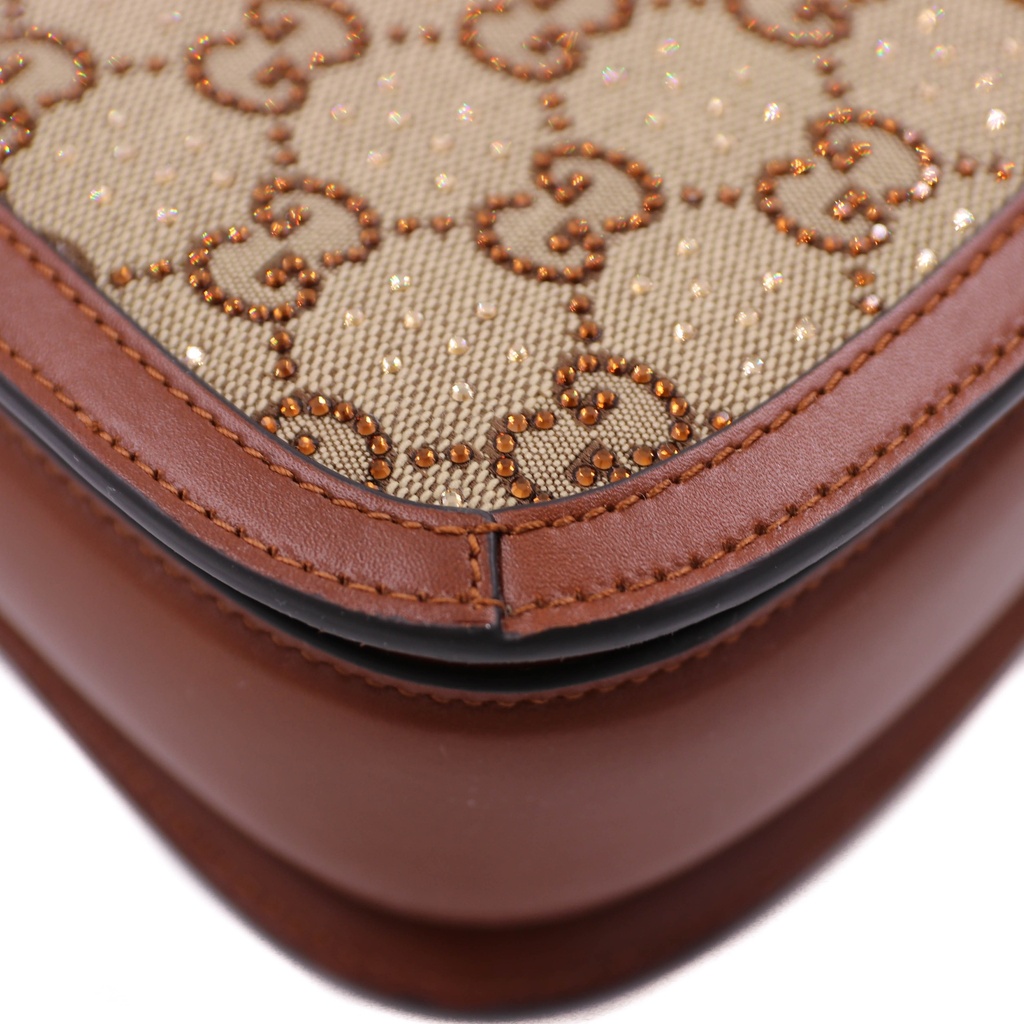 Gucci Bamboo 1947 Mini Top Handle Bag Beige 735116