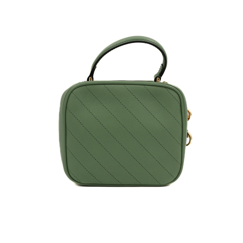 Gucci Blondie Top Handle Bag Green 744434