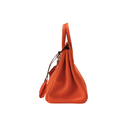 Hermes Birkin 25 orange H swift 2016 lock& keys