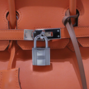 Hermes Birkin 25 orange H swift 2016 lock& keys