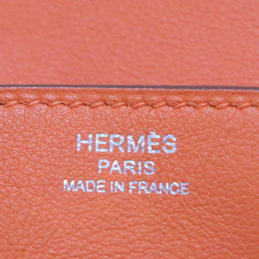 Hermes Birkin 25 orange H swift 2016 lock& keys