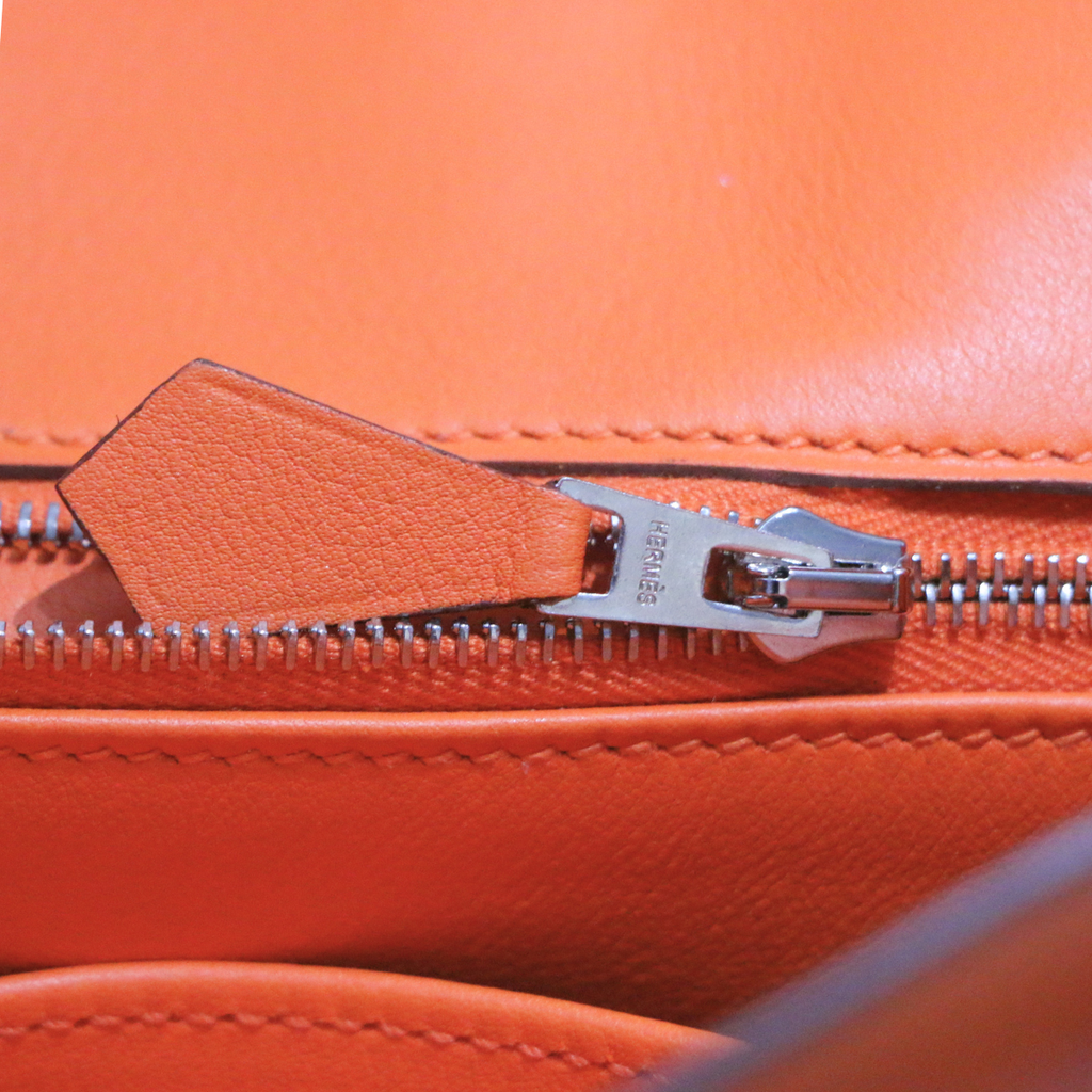 Hermes Birkin 25 orange H swift 2016 lock& keys