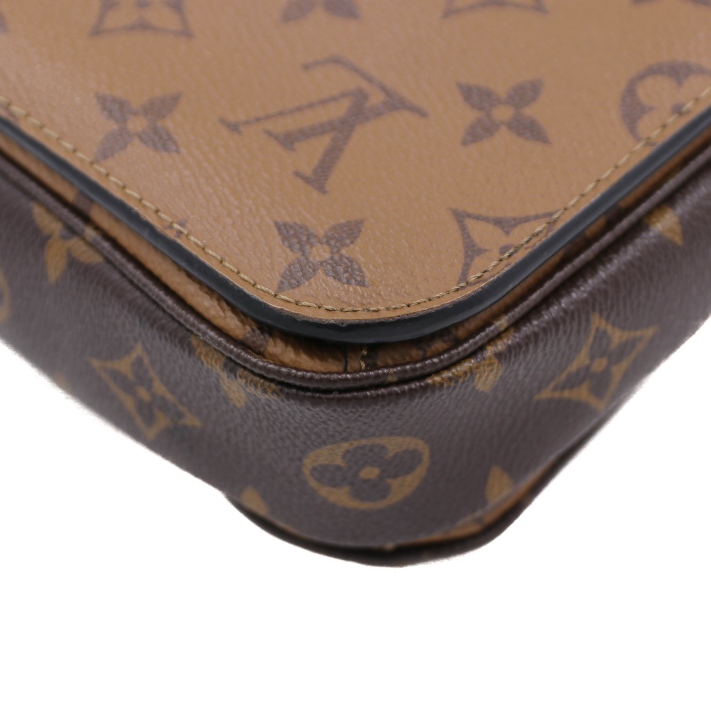 Louis Vuitton Pochette Metis Reverse Monogram Canvas Bag
